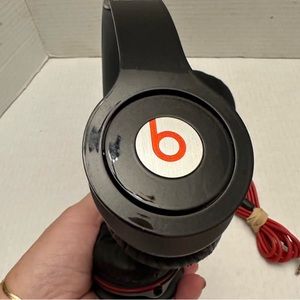 Beats Dr Dre’s Black , red trim wired